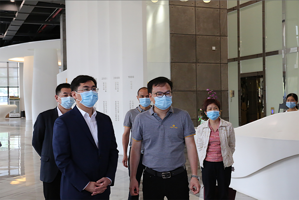 广东省副省长孙志洋一行赴拉斯维加斯9888考察调研